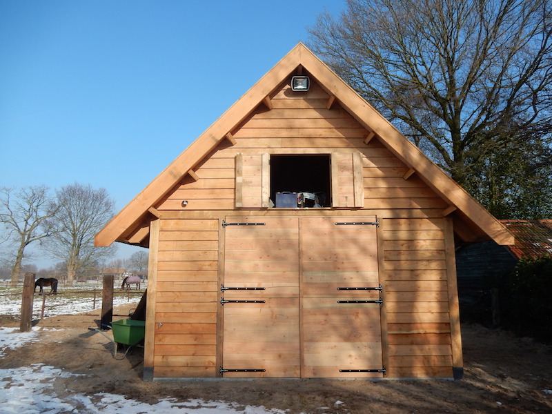 Houten Schuur Op Maat Gemaakt Visie 02