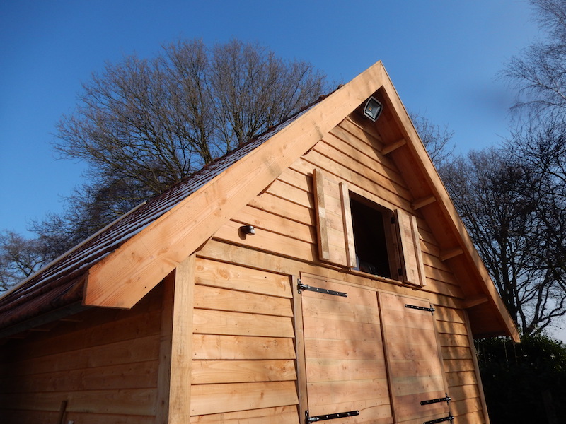 Houten Schuur Op Maat Gemaakt Visie 03